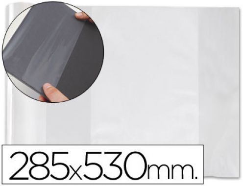 Forra livros pvc com aba ajustavel adesivo 280x530 mm , Apli , 49281 , 8410782123392